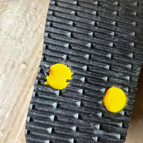 Havaianas Baby Heroes Yellow BATMAN Sandals Flip Flops Infact Size 17-18 4C NWOT - Picture 11 of 12